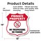 Signmission Private Property Shield Sign No Trespass, 18 Inch X 18 Inch, Plastic Sign SHI-P-18-447 - alternate 5