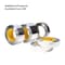 3M Foil Tape, Aluminum, Silver, 60 yd L, 1 in W 34383 - alternate 7