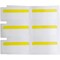 Brady Color Polyester Laboratory Labels 0.375 in H x 1 in W White, Yellow 3000/RL THT-152-494-YL - alternate 3