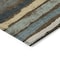 Homeroots 3' X 5' Brown Beige And Green Striped Washable Indoor Outdoor Area Rug 598884 - alternate 6