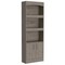 Homeroots 71" Three Tier Bookcase with Two doors 403759 - alternate 6