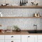 Apollo Tile White 12.1 in x 12.1 in Shell Polished Floor and Wall Mosaic Tile 20.33 sqft/case, 20PK APLJWS8803A - alternate 7