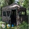 King Canopy 2in1 Hunting Blind & Instant Pop Up Tent 10ftx10ft, 1.5in Hexagon Alum Frame, Camouflage HBA10X10 - alternate 2