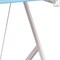 Homeroots 35" Blue Wood and Stainless Steel Computer Desk 723782 - alternate 5