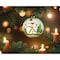 Homeroots Festive Glitter Snowman Hand Painted Mouth Blown Glass Ornament 477464 - alternate 5