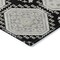Homeroots 8' X 10' Black And Silver Floral Washable Indoor Outdoor Area Rug 610742 - alternate 7
