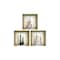 Homeroots Set of Three Ray Faux Niche 3D Peel and Stick Wall Decals, 3PK 565415 - alternate 3