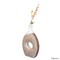 Uniquewise 19-Inch White and Gold Farmhouse Vase - Decorative Piece for Boho Kitchen, Bedroom Table, Home QI004688.WT - alternate 6