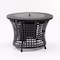 Deko Living Round Outdoor Propane Gas Fire Pit Table 8,000 BTU, Lava Rock Filler COB10009 - alternate 5