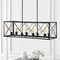 Jonathan Y Ferme 39" 8-Light Adjustable Iron Farmhouse Industrial LED Dimmable Pendant, Oil Rubbed Bronze JYL7504A - alternate 12