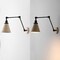 Jonathan Y Rover 7" Classic Industrial Metal Adjustable Arm LED Wall Sconce, Almond/Black, 2PK JYL7462F-SET2 - alternate 5
