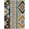 Homeroots 10' X 14' Black Ivory And Copper Aztec Washable Indoor Outdoor Area Rug 598459 - alternate 9