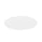 Gibson Ultra White Shadow 6 Piece 7 Inch Opal Glass Dessert Plate Set in White 142395.01 - alternate 5