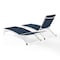 Crosley Weaver 2-Piece Outdoor Chaise Lounge Set KO70390WH-NV - alternate 7