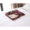 Homeroots 50" X 70" Brown And Beige Floral Cotton Quilted Kantha Throw Blanket with Embroidery 544551 - alternate 4