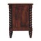 Homeroots 22" Brown Solid Wood Two Drawer Nightstand 701742 - alternate 7