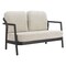 Homeroots 50" Beige Polypropylene Sofa 667660 - alternate 5