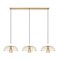Z-Lite Valencia Modern Gold 3 Light Linear Chandelier 623P16-3L-MGLD - alternate 6