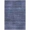 Homeroots 3' X 5' Navy Blue And Gray Striped Washable Indoor Outdoor Area Rug 588100 - alternate 6
