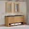 James Martin Vanities Solene 72" Double Vanity, Seaside Oak, w/ 3 CM Phantome Eclos Top D225-V72-SSO-3PHT - alternate 6