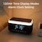 Alpha Digital Bluetooth Stereo Speaker- 10W, Alarm Clock, Charging, Light -Black S300-BK - alternate 7