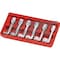 Jtc Auto Tools 6pcs L-type open ended ring wrench socket set 4757 - alternate 1