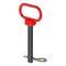 Curt Clevis Pin, 5/8 in Dia Pin, 4 in OAL, Carbide/Steel, Powder-Coated 45804 - alternate 1