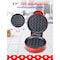 Betty Crocker Betty CrockerMini Waffle Maker, 550W Compact Kitchen Appliance, Red BC-4888R - alternate 8