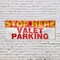 Signmission Stop Here Valet Parking, 18 Inch x 48 Inch, Vinyl Banner B-30867 - alternate 4