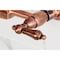 Kingston Brass Two-Handle Wall Mount Bridge Kitchen Faucet, Antique Copper KS126ALAC - alternate 5