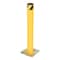 Vestil Steel Surface Mounted Removable Pipe Safety Bollard 36 In. x 4-1/2 In. Yellow BOL-RF-36-4.5 - alternate 3