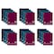 Roaring Spring Case of 3 Subject Wirebound Notebooks, 10.5"x8", 120 sht, Asstd. Cover Colors, wide Ruled w/Margin, PK24 10041cs - alternate 1