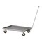 Pucel Steel Dolly with Removable Handle, 18 in W x 30 in D, Red 18-D-30-S - alternate 1