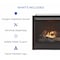 Duluth Forge Liquid Propane Ventless Gas Fireplace Insert - 26,000 BTU, Remote Control FLF300R - alternate 7