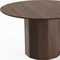 Homeroots 52" Brown Wood Pedestal Base Round Top Dining Table 720954 - alternate 6