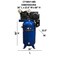 Eagle 80 Gallon 30 CFM Air Compressor C7180V1-MS - alternate 4