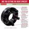 Coyote Wheel Accessories WHEEL SPACER 5 x 100 Millimeter 5 x 394 Inch 5 x 112 Millimeter 5 x 440 Inch Bolt Patterns 5100-30-57-M1415 - alternate 4