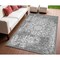 Homeroots 4' X 6' Gray Indoor Outdoor Area Rug 555577 - alternate 1