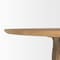 Homeroots 59" Brown Solid Wood Pedestal Base Round Top Dining Table 604027 - alternate 9