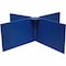 Pacon Round Table Privacy Board, Blue PAC3788 - alternate 1