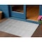 Homeroots 3' X 5' Gray And Light Gray Ombre Washable Indoor Outdoor Area Rug 595811 - alternate 1