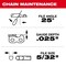 Milwaukee Tool Gauge Saw Chain and Guide Bar Set 49-16-2844 - alternate 5