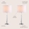 Jonathan Y Victoria 27" Crystal LED Table Lamp, Clear, 2PK JYL2047A-SET2 - alternate 8