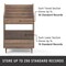 Crosley Liam 3-Piece Record Player Stand And Vinyl Storage Set KF13124WA - alternate 6