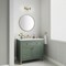 James Martin Vanities Chicago 36 in. Single Vanity, Smokey Celadon, w/ 3 CM White Zeus Silestone Top 503-V36-SC-3WZ - alternate 3