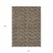 Homeroots 10' X 14' Brown And Ivory Floral Washable Indoor Outdoor Area Rug 581893 - alternate 8