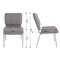Flash Furniture Gray Fabric Church Chair, PK4 4-XU-CH0221-GY-SV-GG - alternate 8