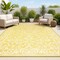 Jonathan Y Charleston Vintage Filigree Textured Weave Yellow/Cream 5 ft. x 8 ft. Indoor/Outdoor Area Rug SMB106L-5 - alternate 1