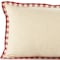 Homeroots Set of Two Ivory And Red Lumbar Christmas Cotton Throw Pillow Covers, 2PK 588350 - alternate 5