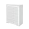 Global Furniture Usa Contemporary Naomi Silver Marble Chest With Led NAOMI-SILVER MARBLE-CH W/ LED - alternate 3